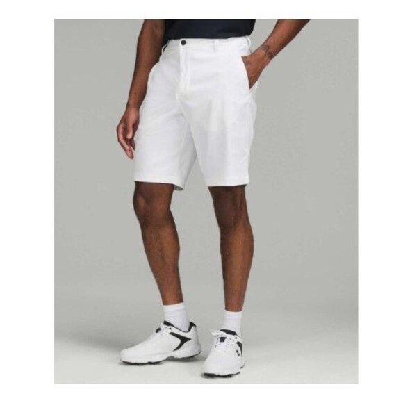 Lululemon Commission Golf Short 10"in White Size 38 Golfcore